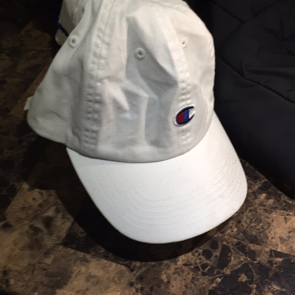 Champions all white hat